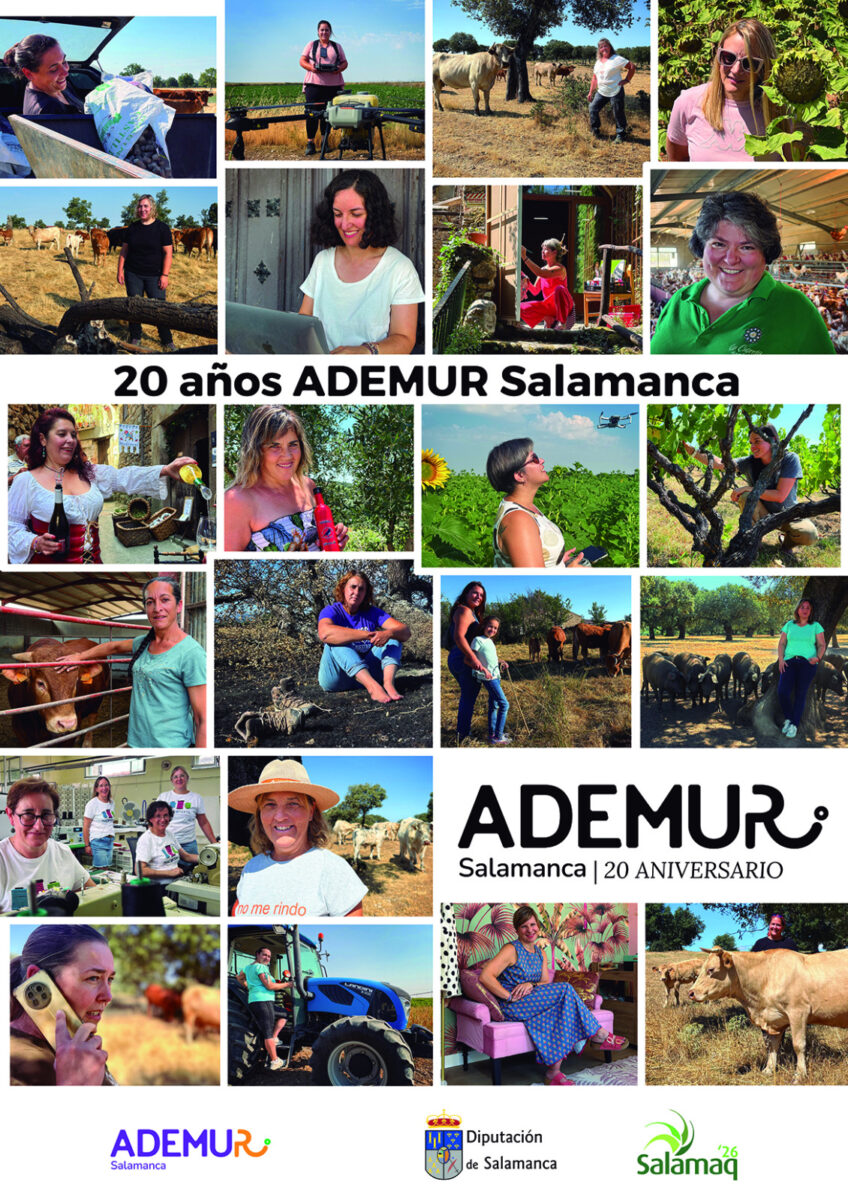 ADEMUR Salamanca celebra sus 20 años el 4 de septiembre en la feria Salamaq