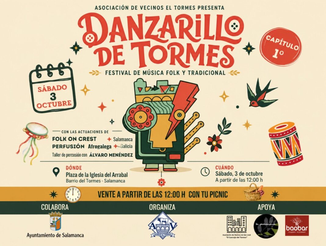 Salamanca estrena el Danzarillo del Tormes el 3 de octubre dentro de la Feria de Asociaciones